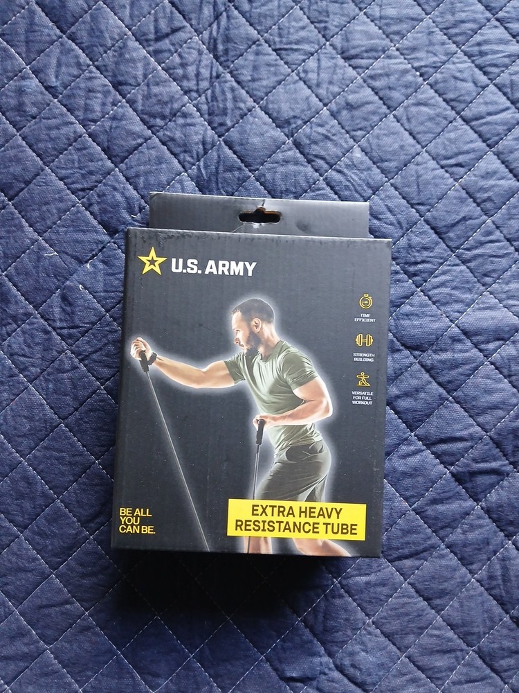 Resistance Tube/band  Extra HEAVY US ARMY Strength Building Made In USA