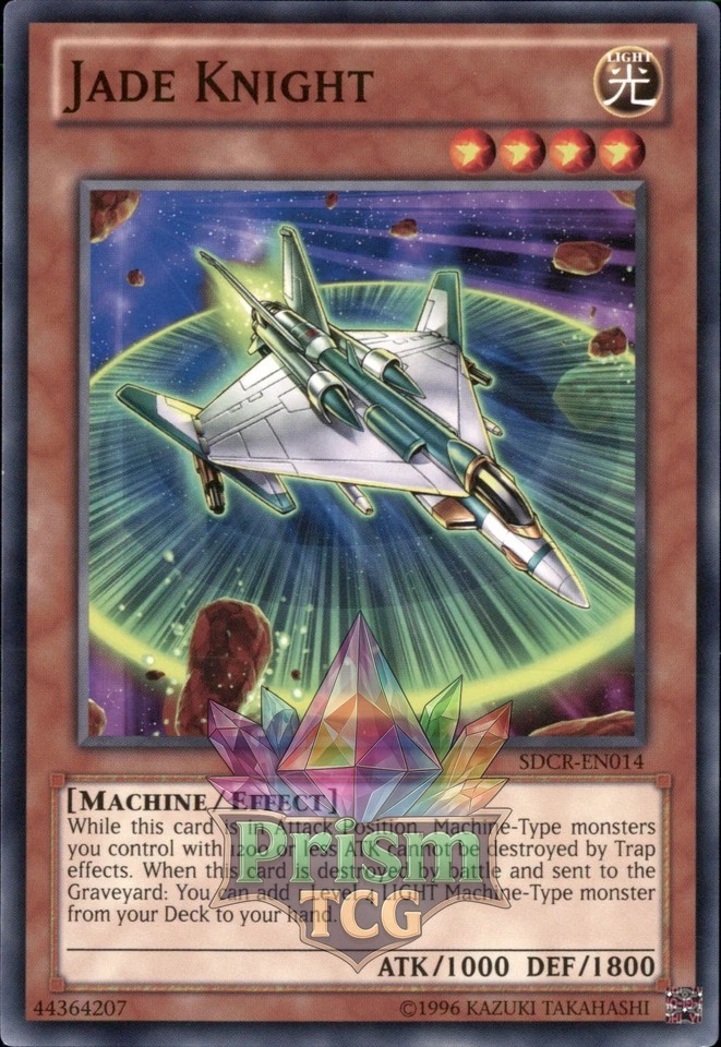 Jade Knight SDCR-EN014 Yu-Gi-Oh Secret Rare Card