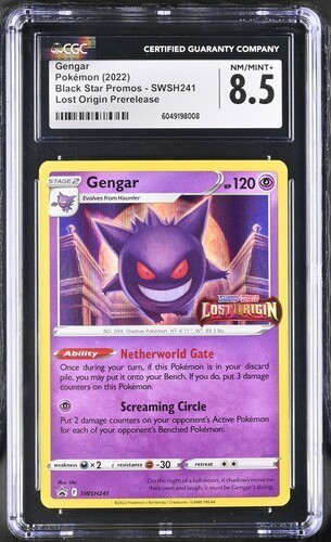 Gengar - (Prerelease) SWSH241 SWSH: Sword & Shield Promo Cards Holo