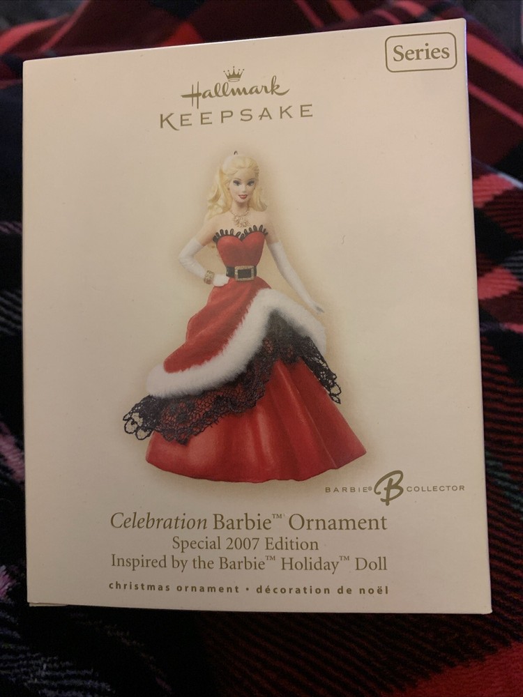 Hallmark Keepsake Ornament Special 2007 Edition Celebration Barbie