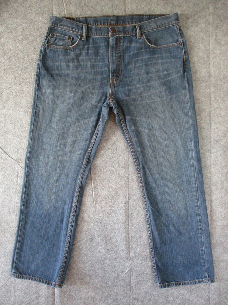 Levis 559 Jeans Mens 40x32 Blue Denim Straight Fit Outdoors Retro Western