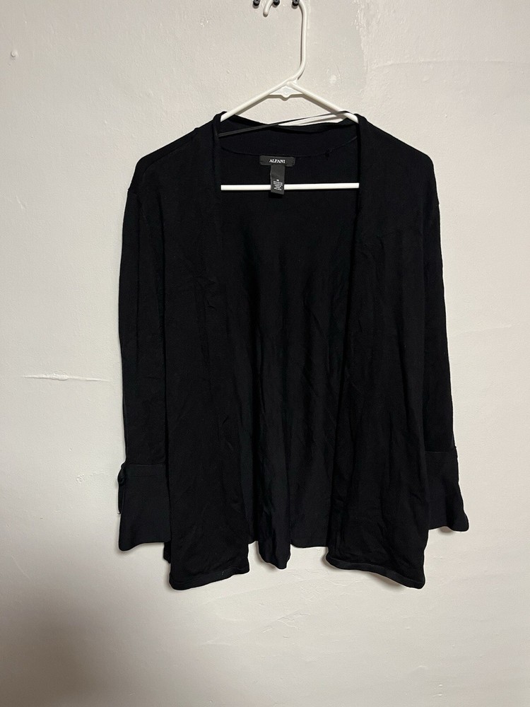 Alfani Size Medium Cardigan