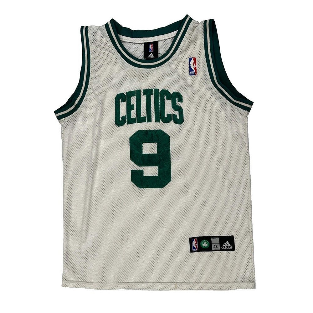 Boston Celtics Adidas Nba Jersey - Medium Green Polyester