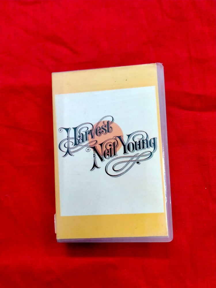 Neil Young Harvest Rare Cassette Tape India Indian Clamshell Magnasound 1995