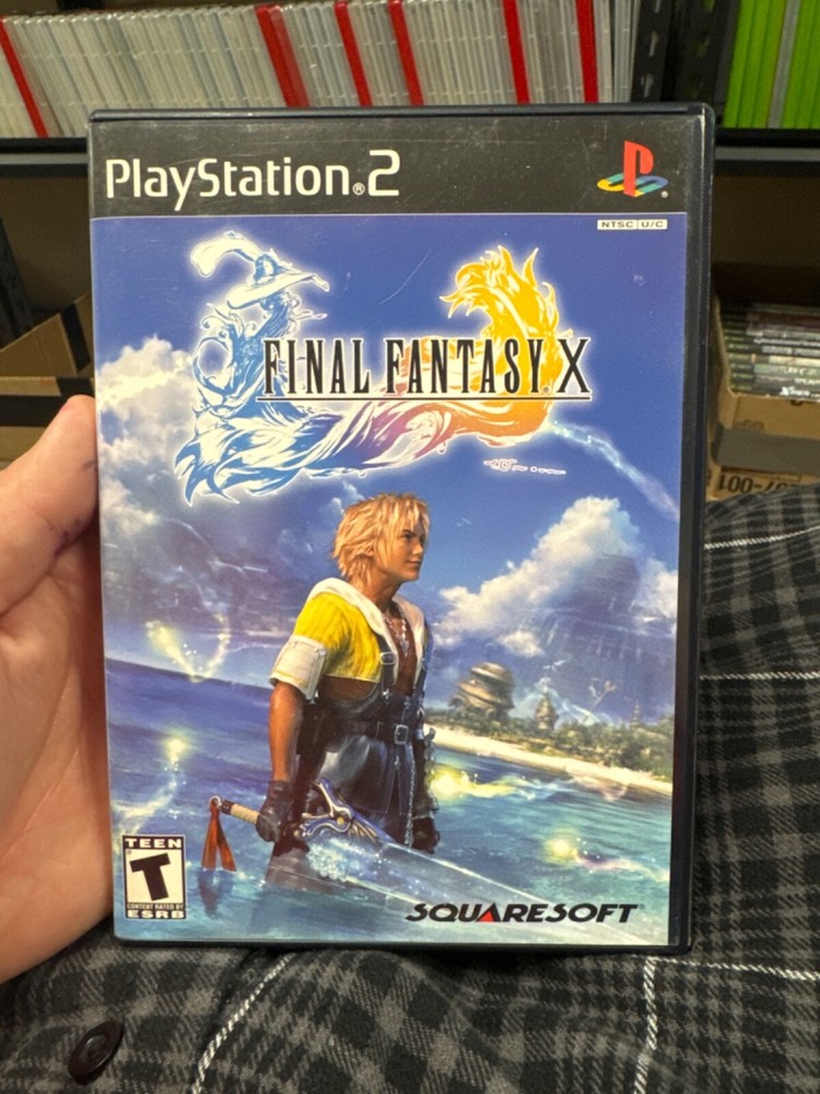 Final Fantasy X (PlayStation 2, 2001) CIB + Reg card - Tested