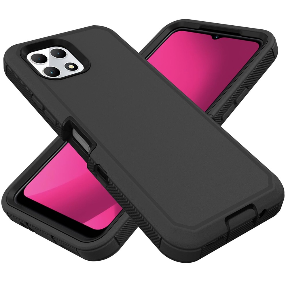 T-Mobile Revvl 7 5G Heavy Duty Defender Case Shockproof Dustproof Protection