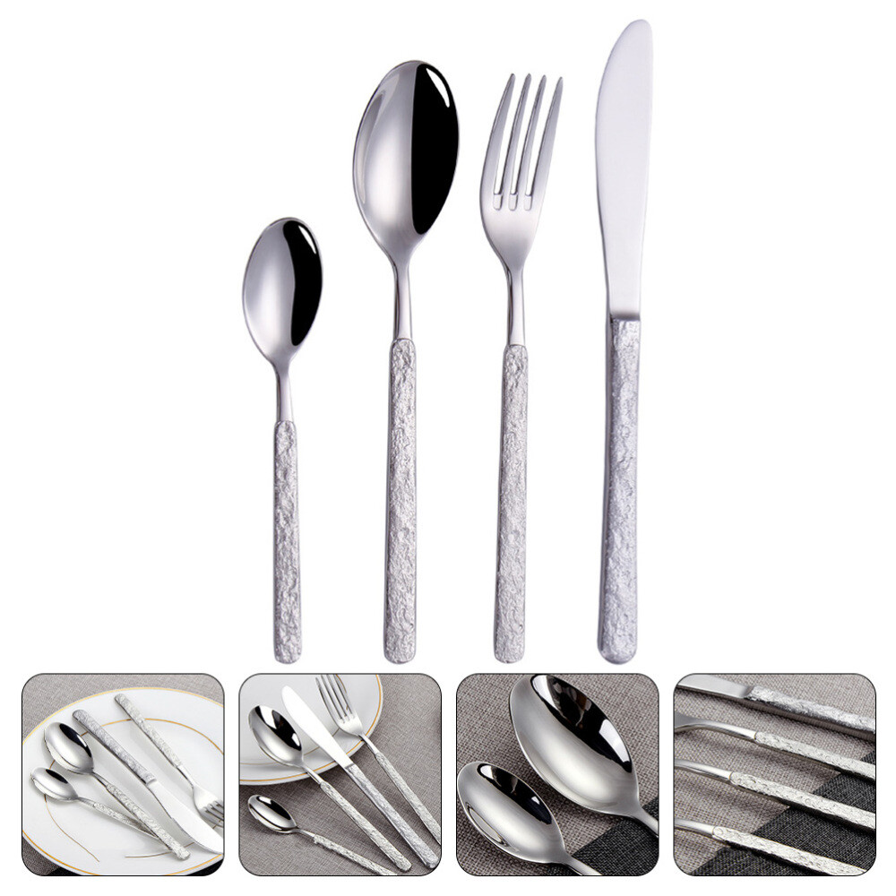Food Flatware Stainless Steel Tableware Serving Silverware Banquet