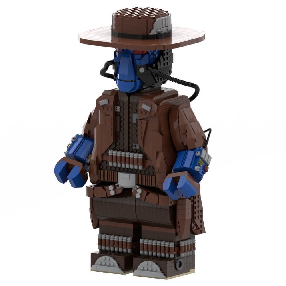 MOC-121237 Adventure Film Hero Character Model with Head & Body 3011 Pcs