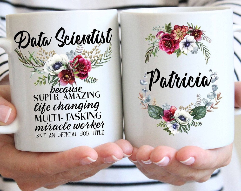 Data Scientist Gift Mug For Women L Thank You Appreciation Birthday Christmas