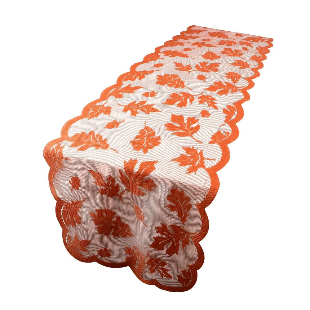 Fall Table Runner Thanksgiving Table Runner Lace Table Runner Fall Decor Than...