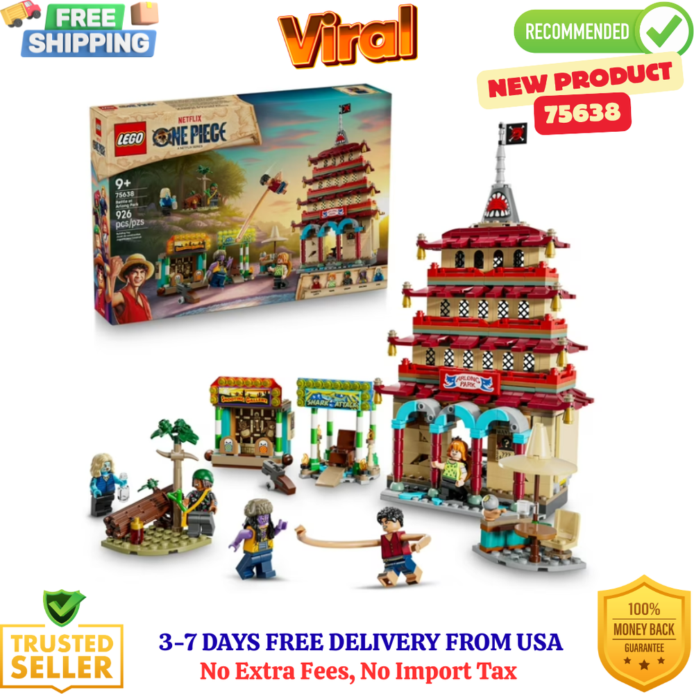 LEGO ONE PIECE Battle at Arlong Park Building Blocks - Pretend Play Building Toy