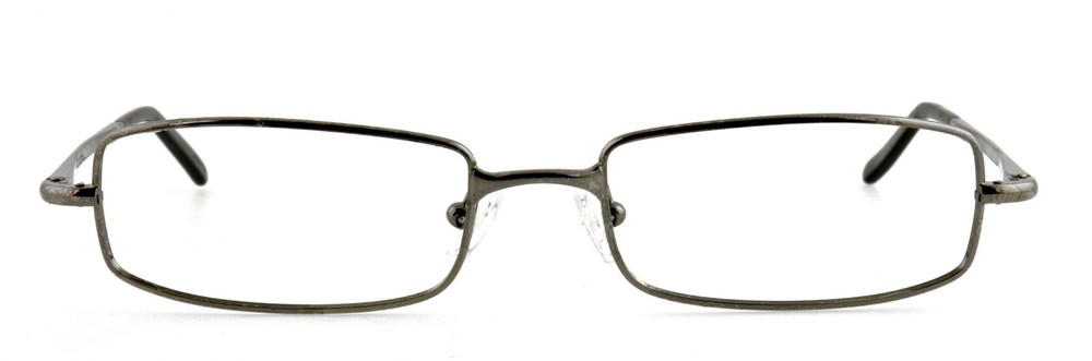 Prada VPR53D 5AV-1O1 50mm Chrome Gunmetal Unisex Eyeglass Frames Made in Italy