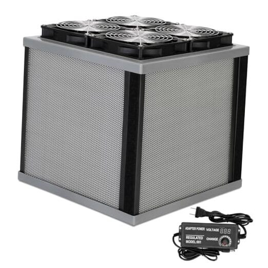 3Pro Air Purifier for Large Homes up to 3400ft² - CADR 440cfm, Detachable &