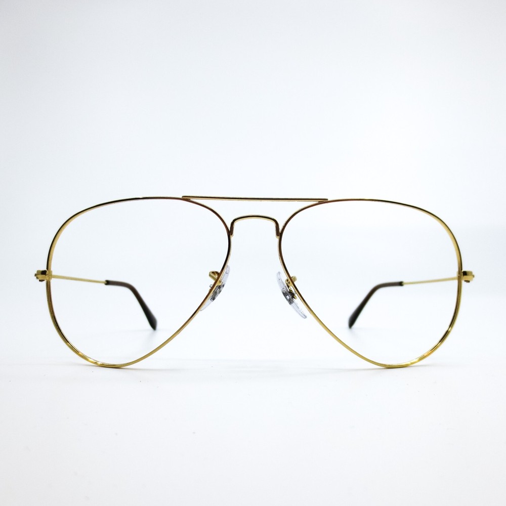 Ray-Ban Sunglasses RB3025 AVIATOR LARGE METAL 001/51 Gold frames