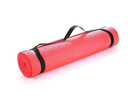 All Purpose Extra Thick Yoga Mat Fitness & Exercise Mats with Carrying Strap,