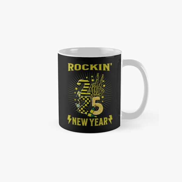 2025 Rockin New Year Classic Mug – Perfect Family Gift