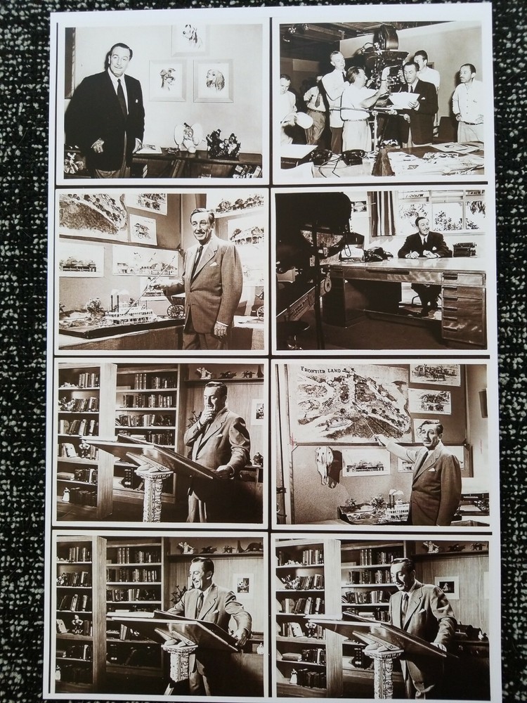 Disneyland Behind the Scenes Poster Print 13x19 Non Glossy Matte Art