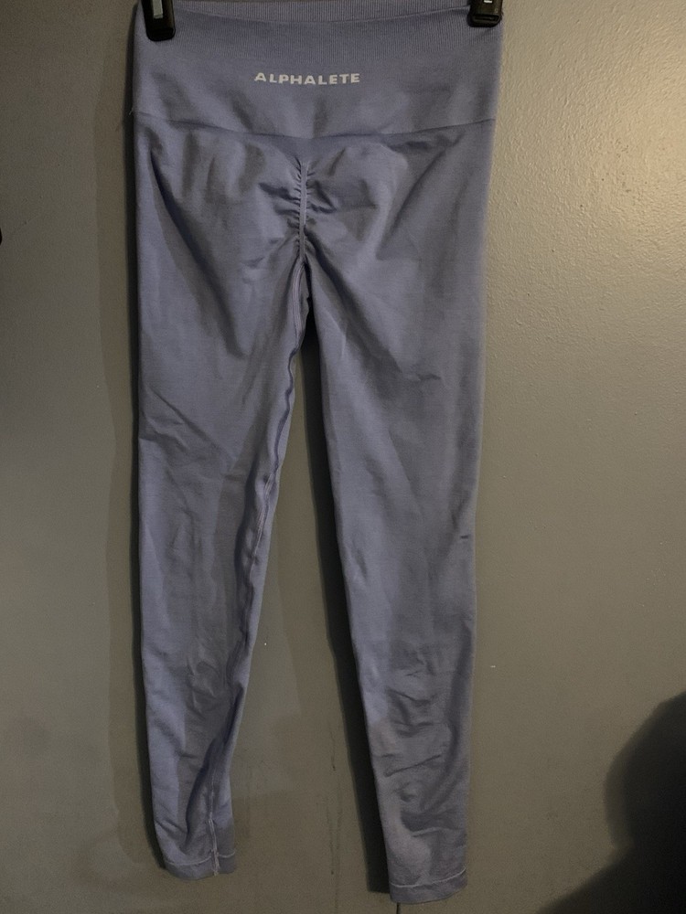 Alphalete Amplify Leggings - Small Violet, New with Tags Contour High Waist