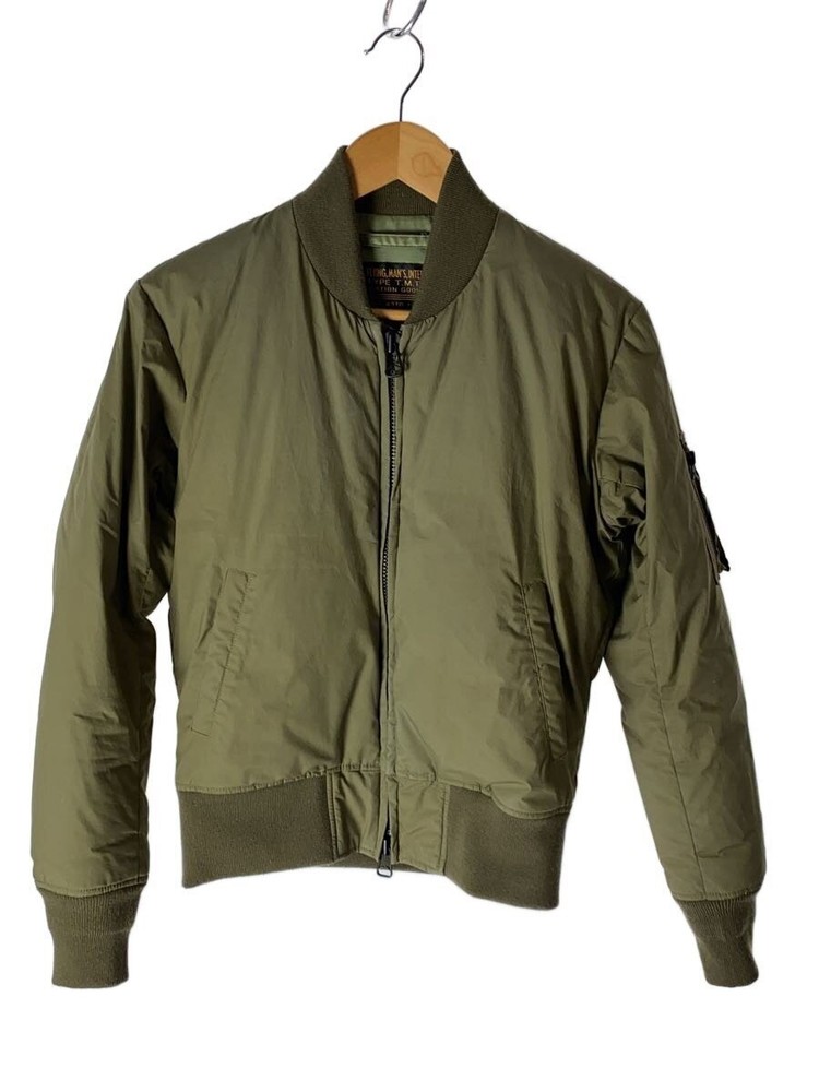 Tmt Flight Jacket/S/Cotton/Khk/Tjk-F16Ec02 3389