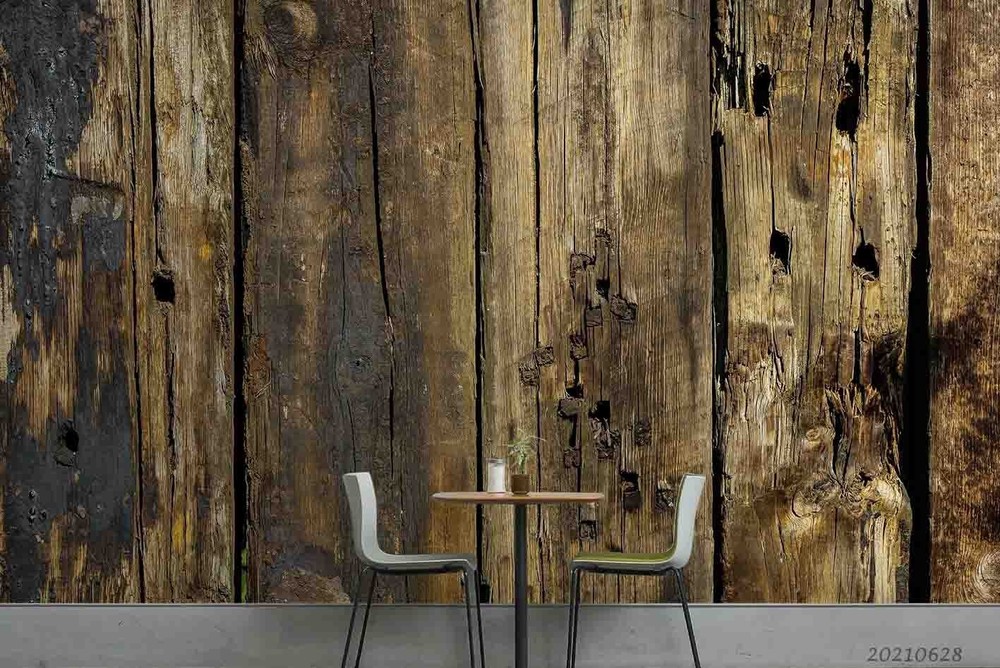 3D Woodwork Texture Wall Murals Wallpaper Murals Wall Sticker