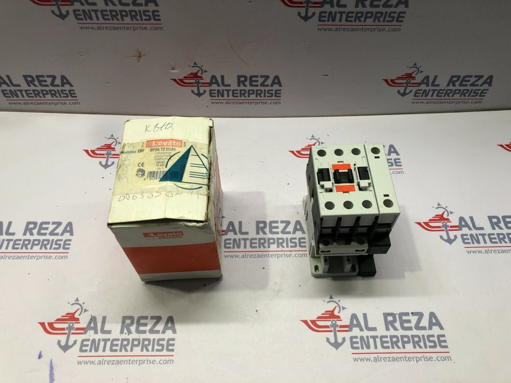LOVATO BF26 T2 D220 CONTACTOR 220VDC 45A