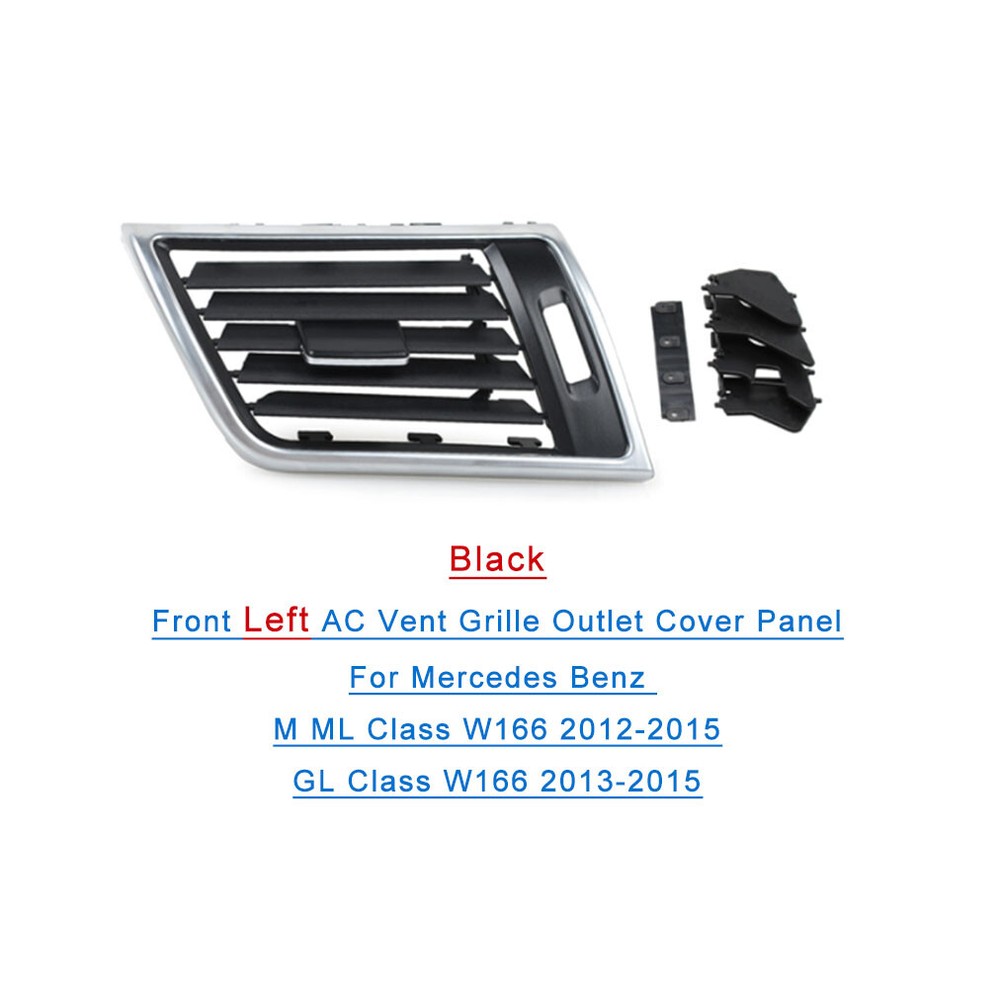Dash AC A/C Air Vent Grille Panel Left Side For Benz M ML GL Class W166 12-15