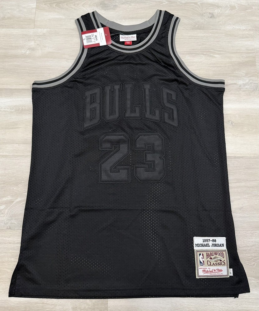 Mitchell & Ness Michael Jordan Jersey Size Large (44) Chicago Bulls 97-98 Black