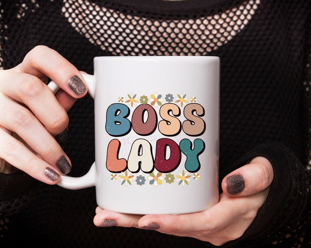 Boss Lady Coffee Mug - Cute New Boss Gift For Her