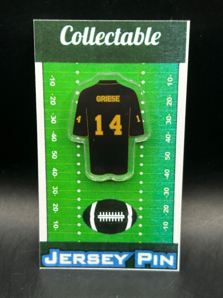 Michigan Wolverines Brian Griese jersey lapel pin-Classic BIG BLUE Collectible