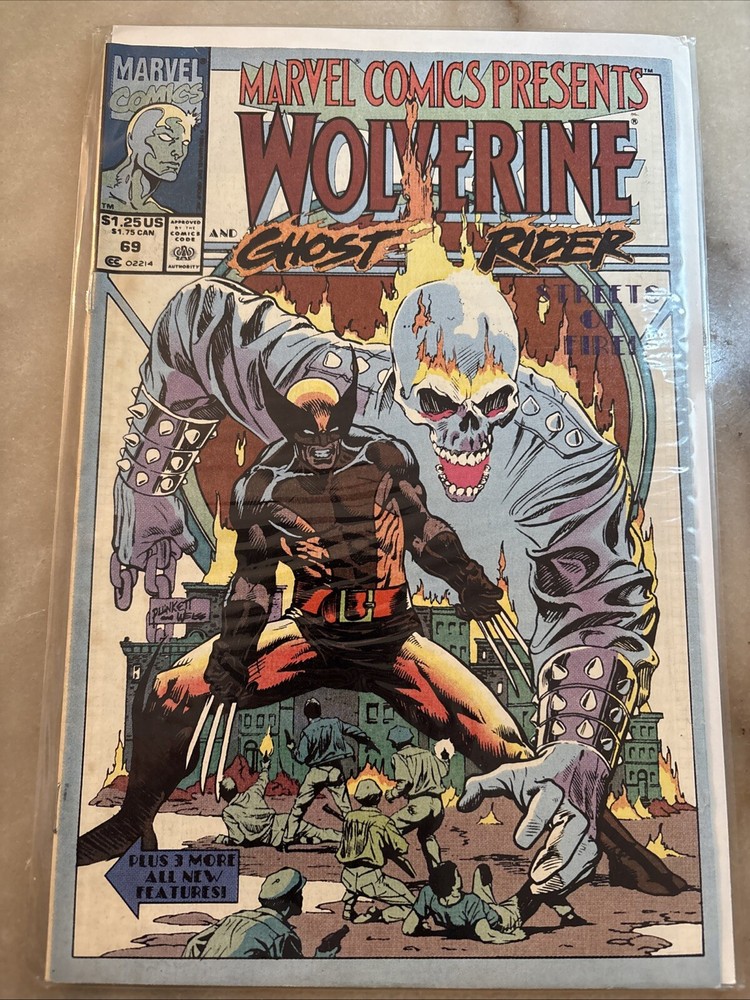 Marvel Comics Presents #69 (Marvel Comics Late January 1991)