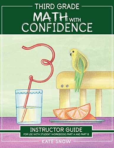 Third Grade Math with Confidence - Paperback, by Snow Kate - Very Good