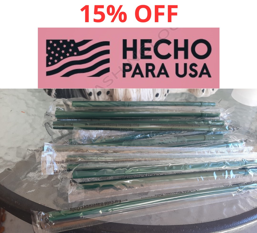 Starbucks Venti Cold Cup Replacement Dark Green Straws - 24oz Tumblers Originals