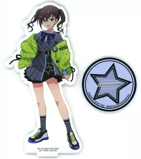 Acrylic Stand Panel Akira Sunazuka Asobi Information Bureau Big Figure With The