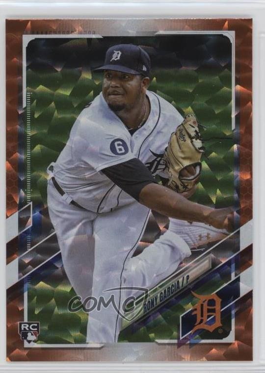 2021 Topps Update Rony Garcia Orange Foil Rookie RC #US190 /299