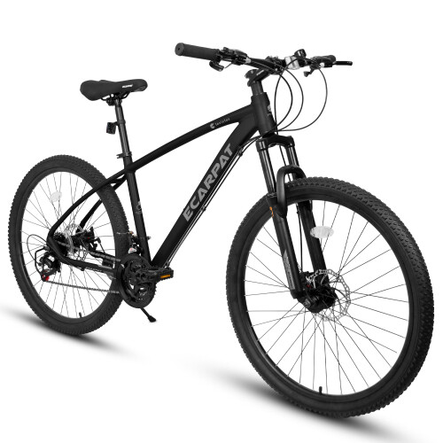 27 Inch 21-Speed Mountain Bike with Aluminum Frame and Disc Brakes