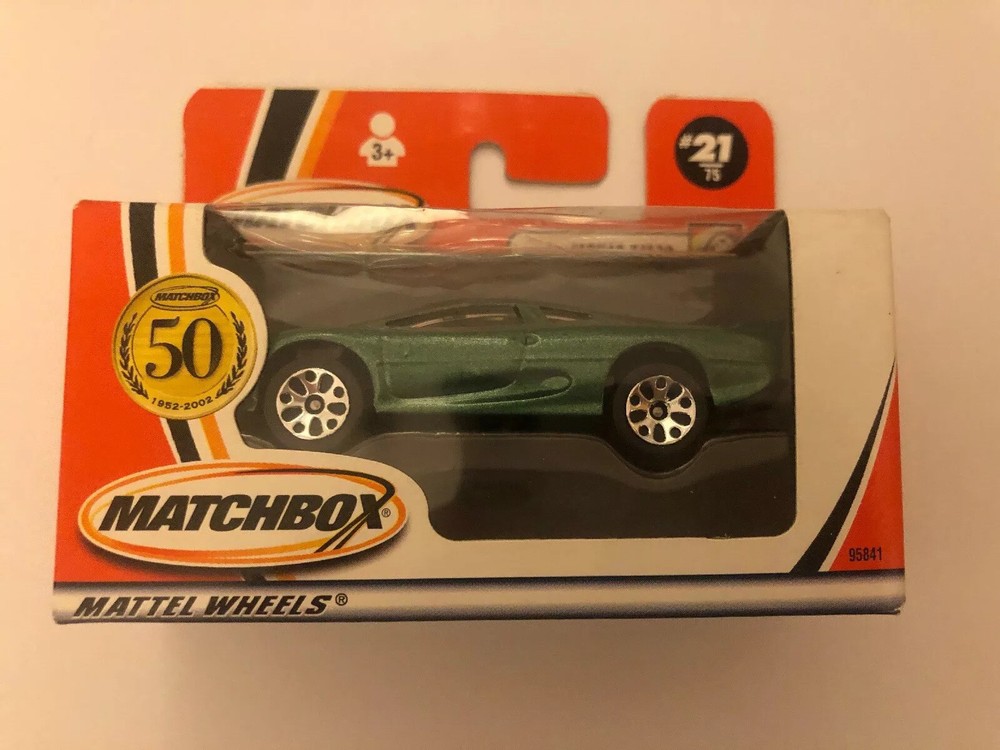 MATCHBOX Jaguar XJ220, 21/75, 50th Anniversary, Scale 1:64 Brand New Fast Post
