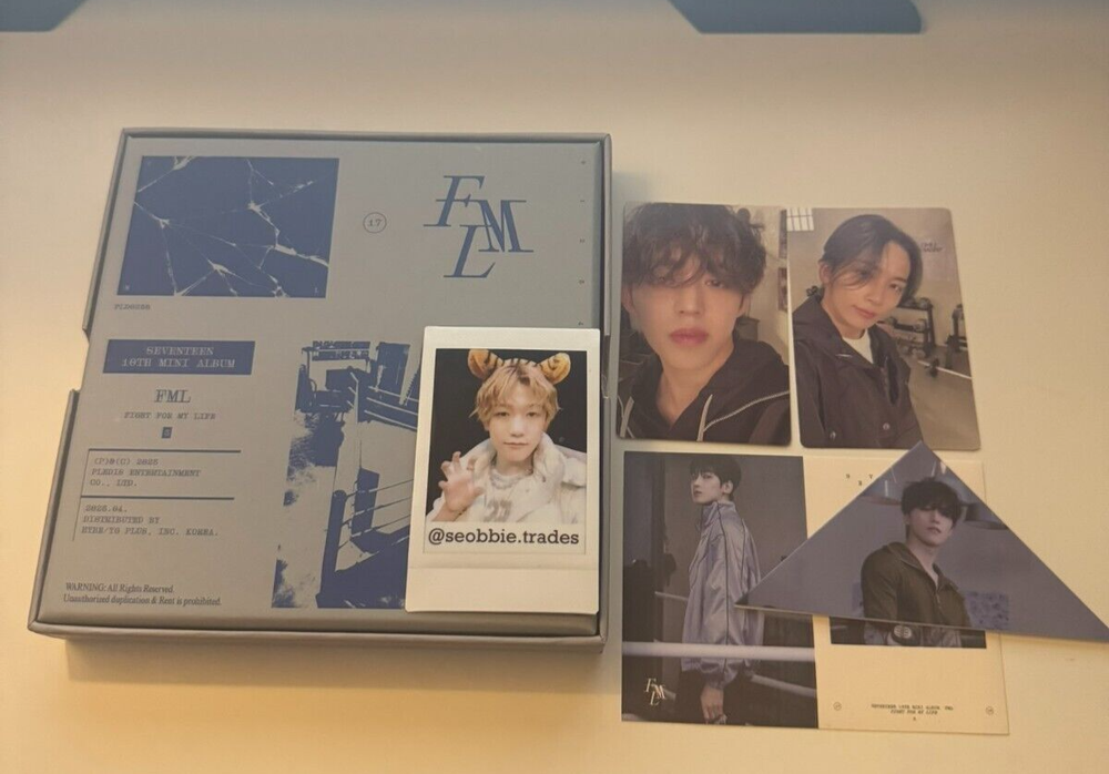 Official Seventeen FML Album With Inclusions