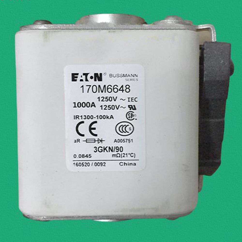 one NEW Bussmann fuse 170M6648 1000A Free shipping