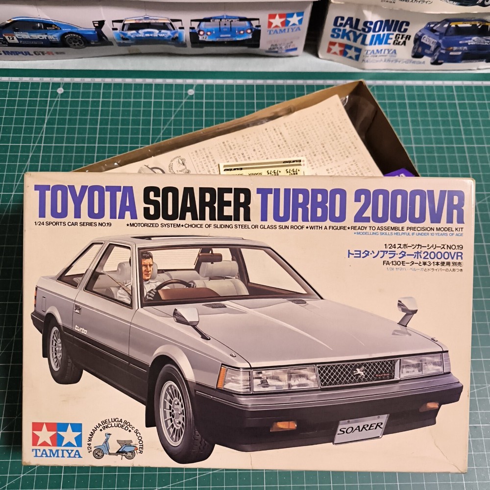Tamiya 1/24 Toyota Soarer Turbo 2000VR Sports Car Series No.19