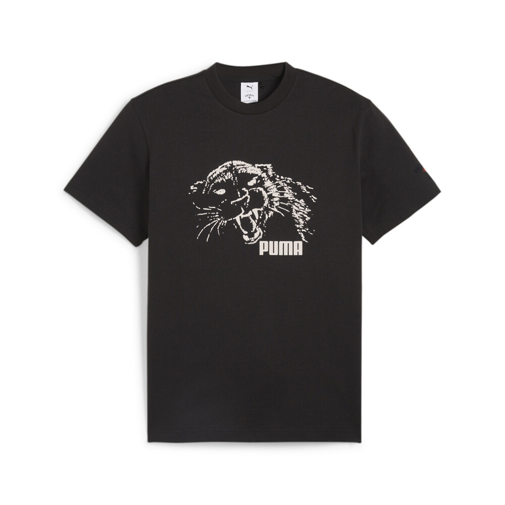 Puma Noah X Graphic Short Sleeve Crew Neck T-Shirt Men’s Black Casual 623871