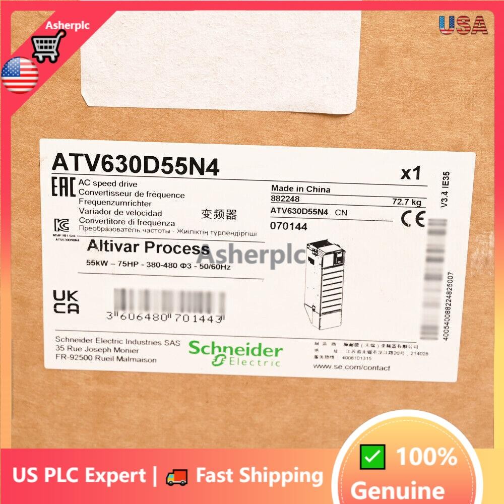 NEW In Box SCHNEIDER ATV630D55N4 Inverter US