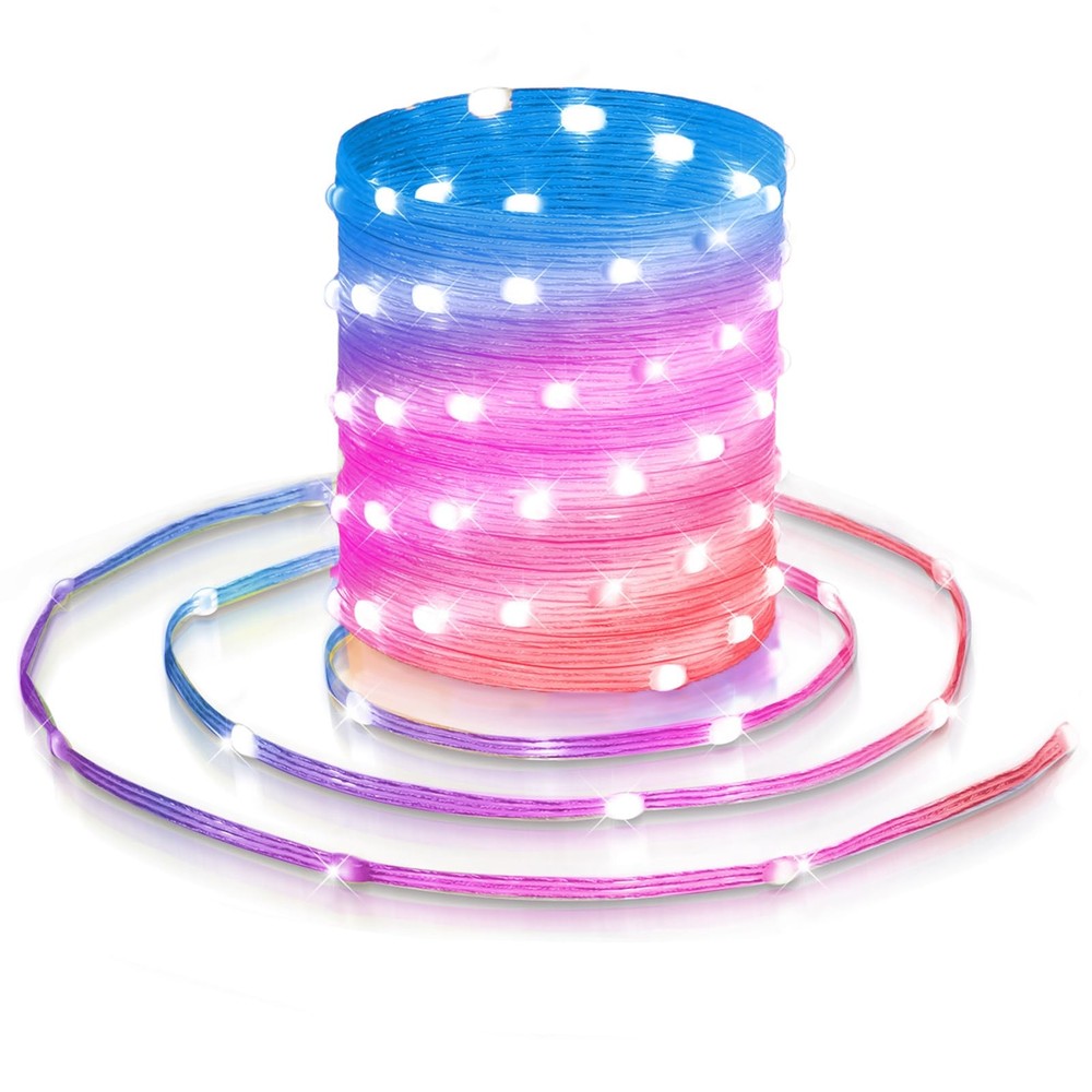 33ft 100 LED Color Changing Waterproof Outdoor String Lights with 200+ Modes
