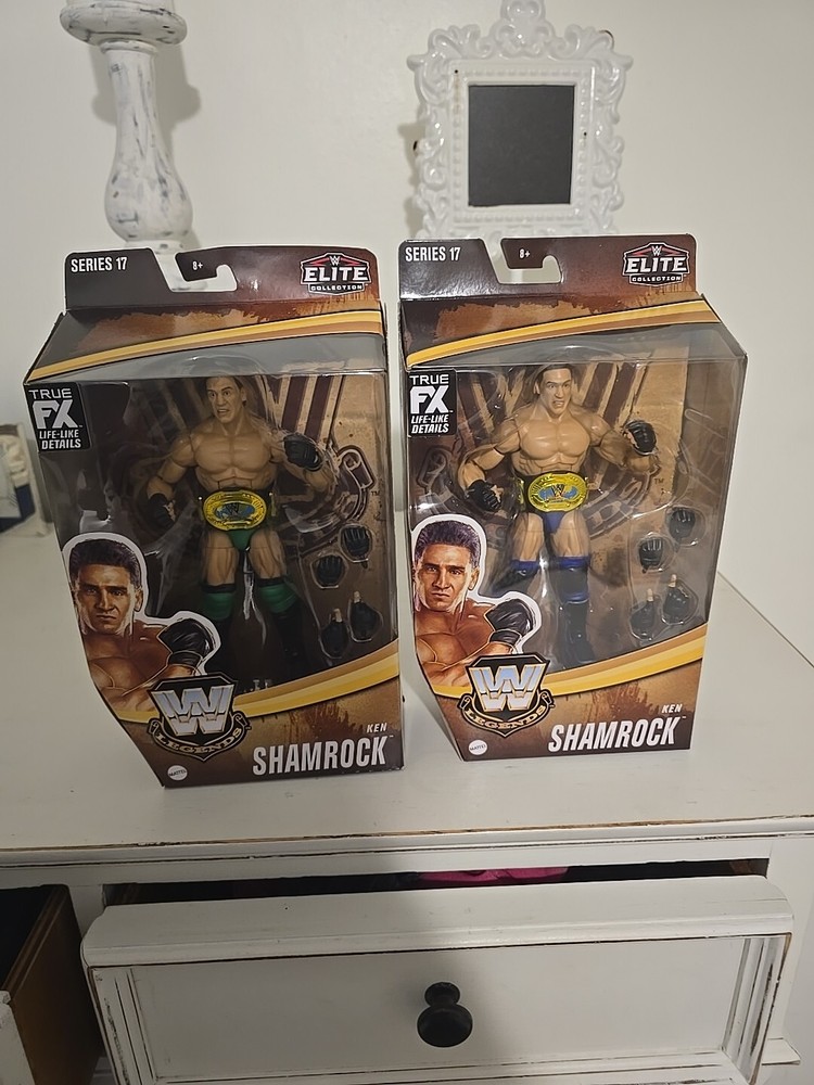 Wwe Elite Legends 17 Ken Shamrock Lot Chase