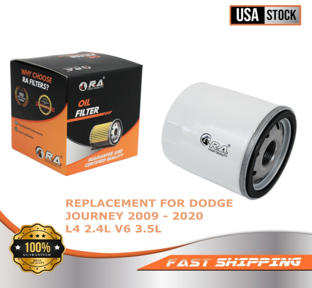 10060 Spin-On Engine Oil Filter for DODGE JOURNEY 2009 - 2020 2.4L 3.5L V6