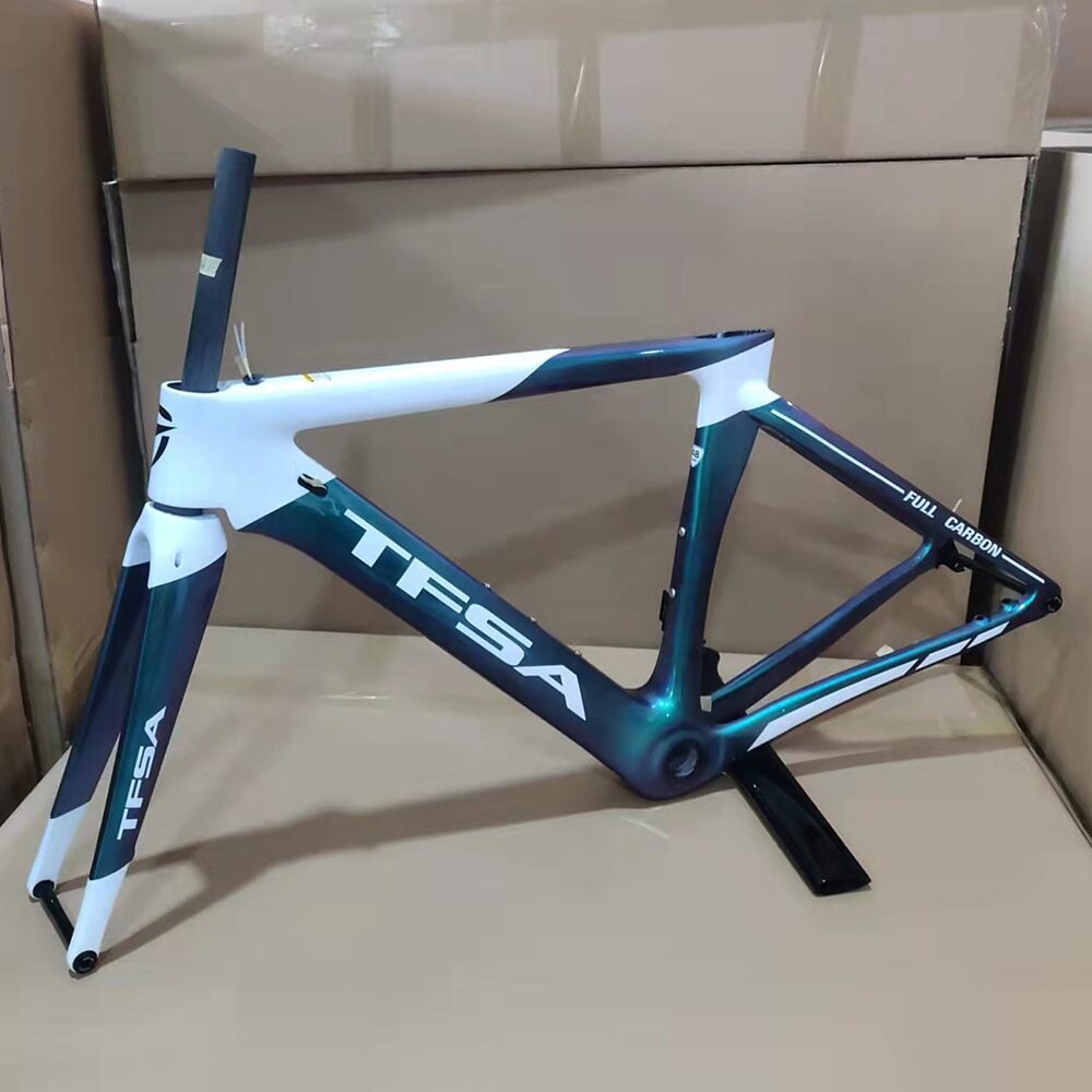 Carbon Fiber Frame Disc Brake Version 3K UD Customized Coating Bicycle Shelf