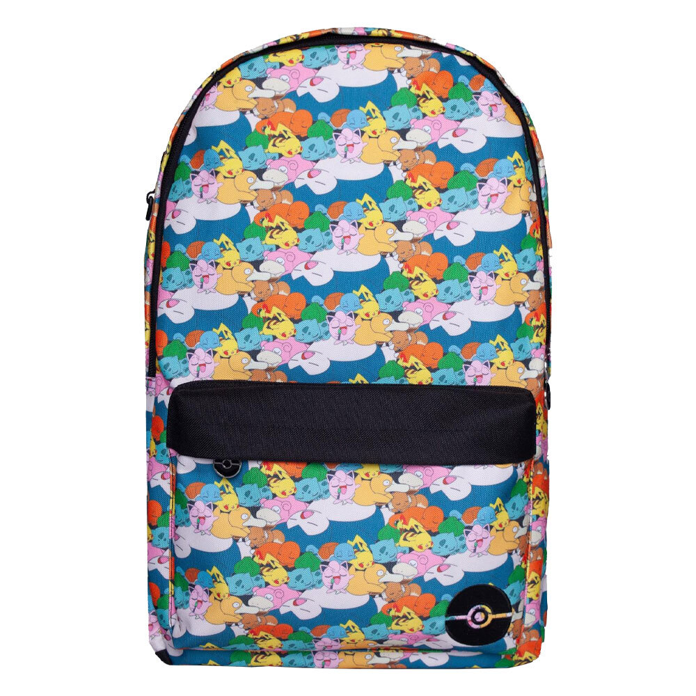 Pokemon Characters All Over Print Backpack One Size