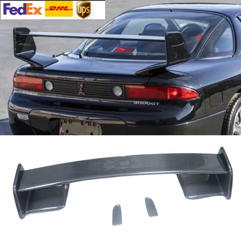 Carbon Fiber Rear Trunk Spoiler Wing for Mitsubishi 3000GT 1991-1999