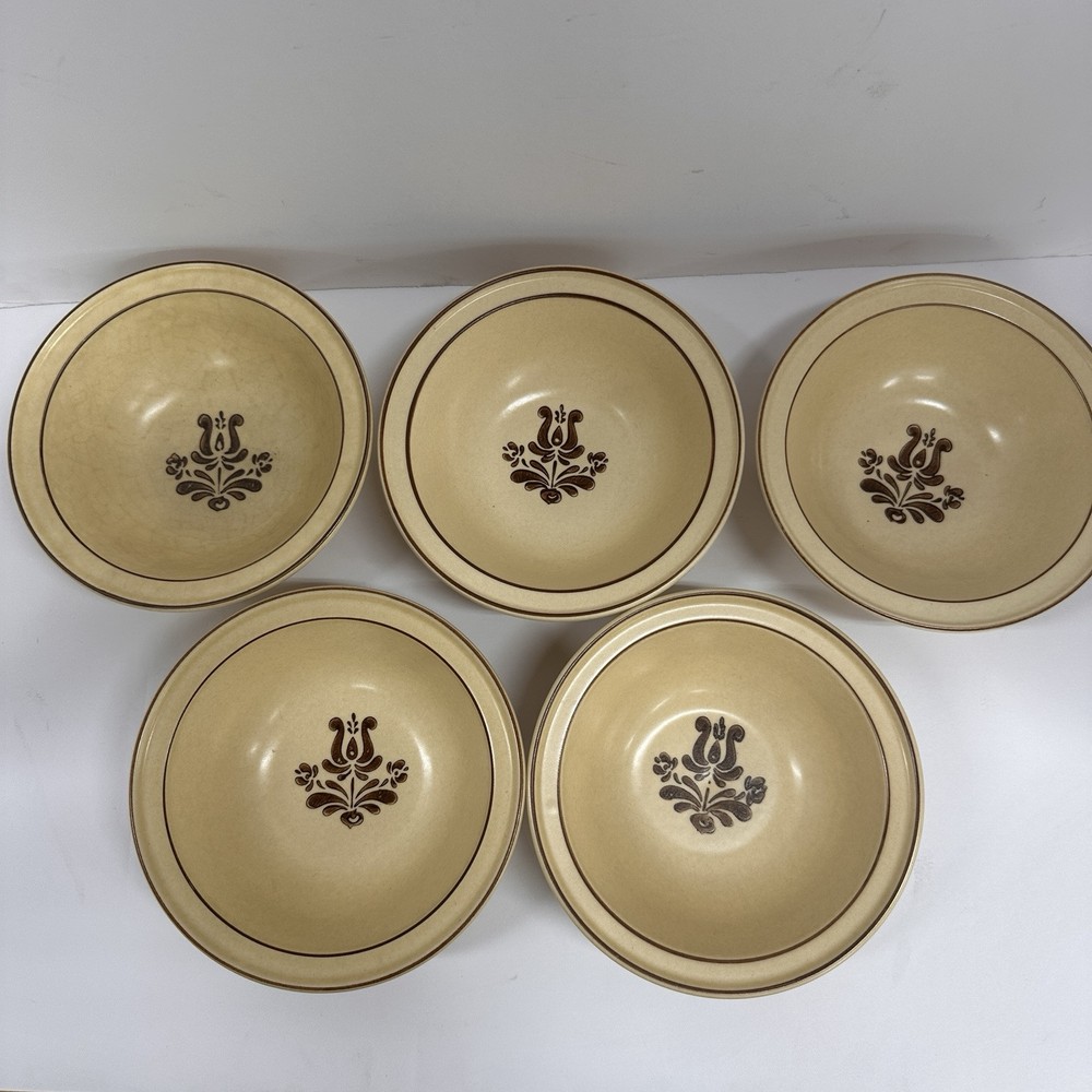 Pfaltzgraff Village 4-Pack 6.1-Inch Beige Soup & Salad Bowls