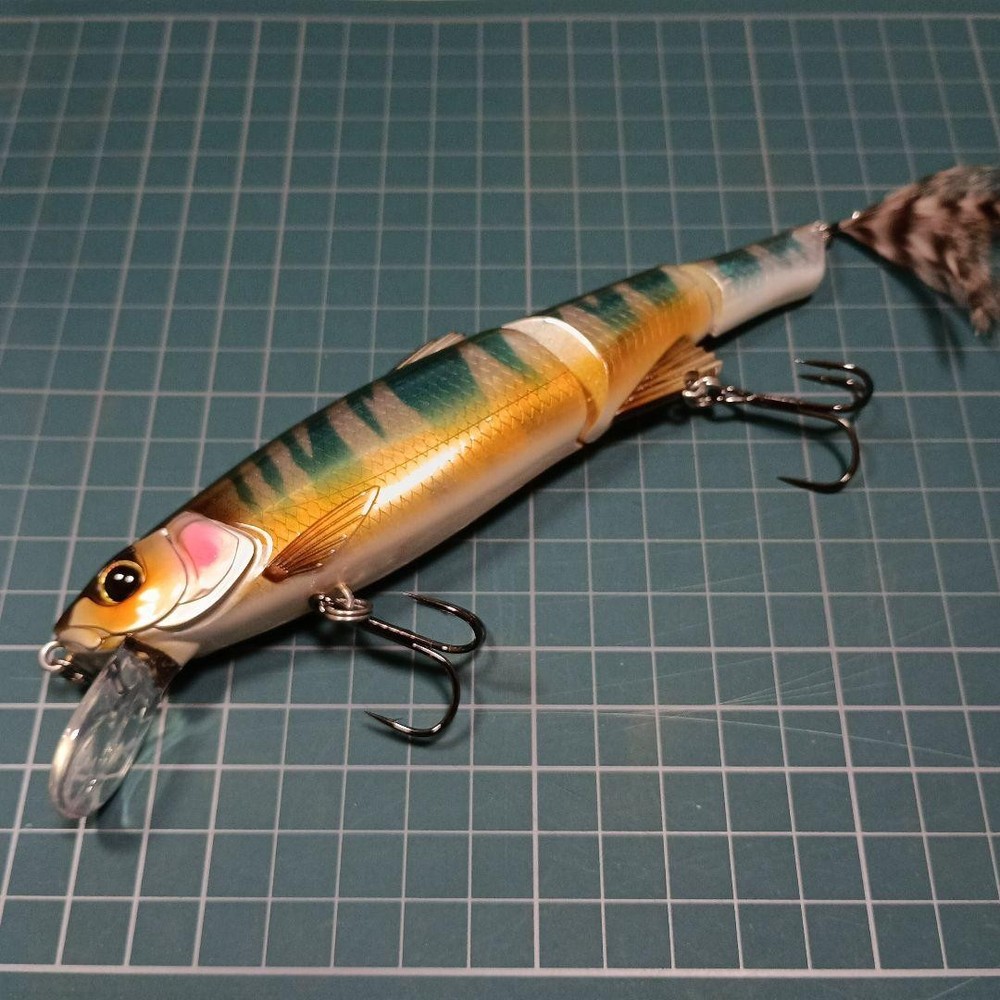 JACKALL SLEEK MIKEY 160 Hard Bait Big Bass Lure Excellent Condition