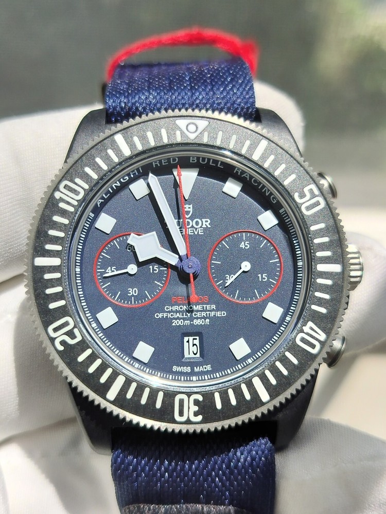 TUDOR Pelagos FXD Chrono Dive Watch M25807KN-0001 Black Titanium